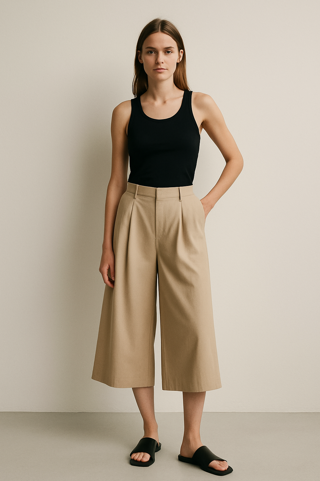 Nora | Wide Leg Culottes